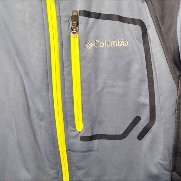 Columbia Blue Omni-Wind Windproof Zip Up Jacket - Picture 4 of 10